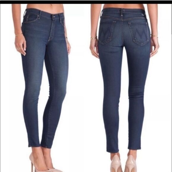 Mother The Vamp Medium Wash Jeans size 25 - Picture 1 of 9